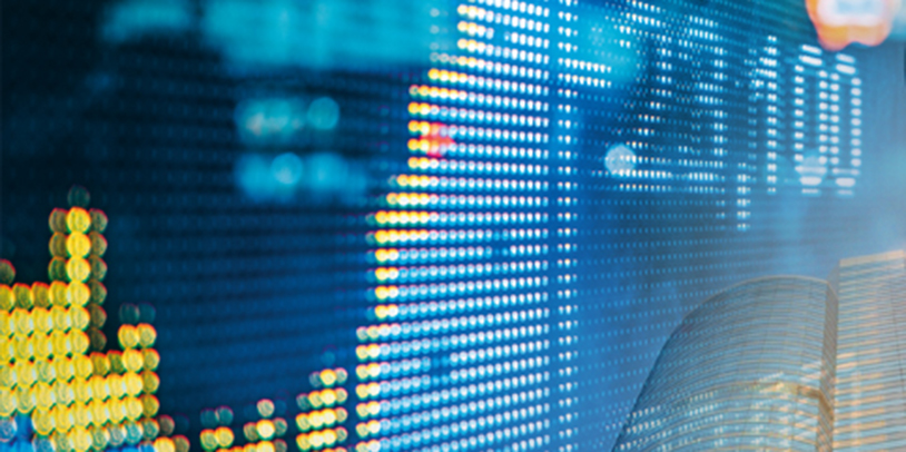 Blue Yellow Stock Ticker