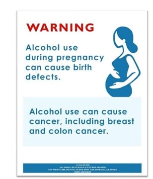 Alaska Joins California in Requiring Cancer Warning Signs for Alcohol Sales