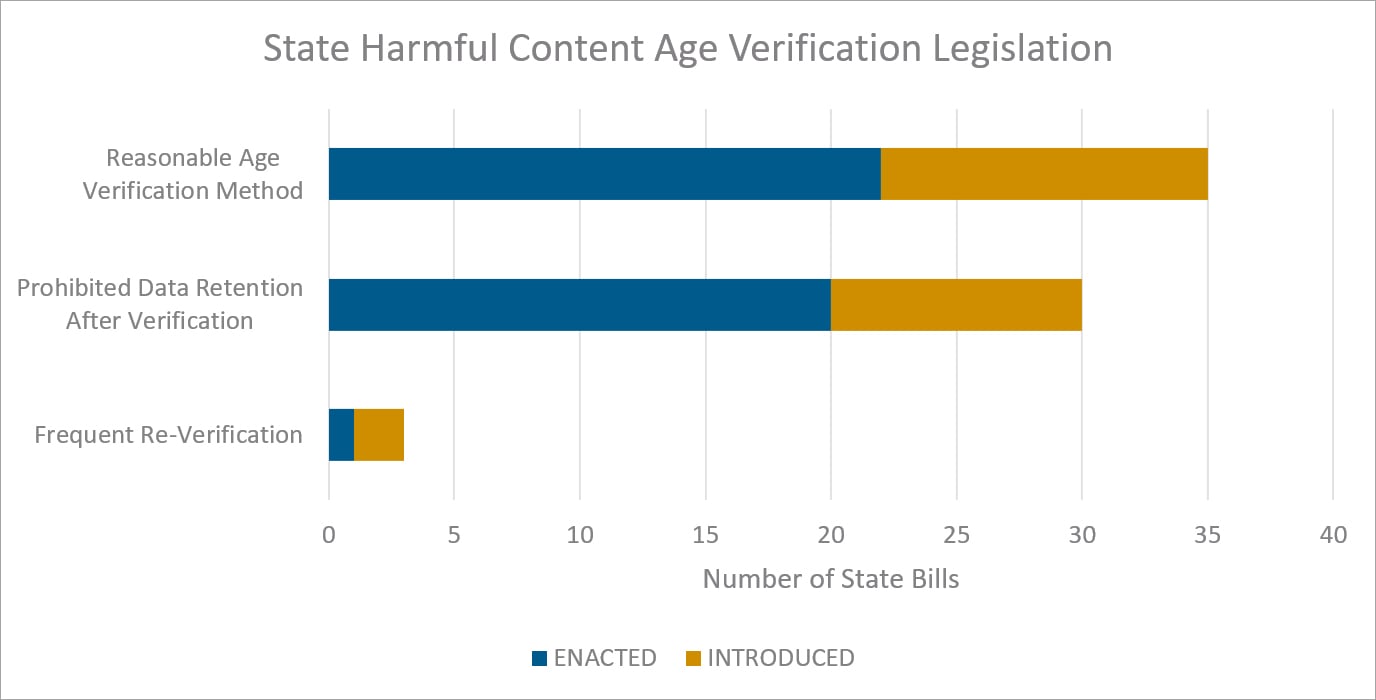 State Harmful Content Age Verification Legislation